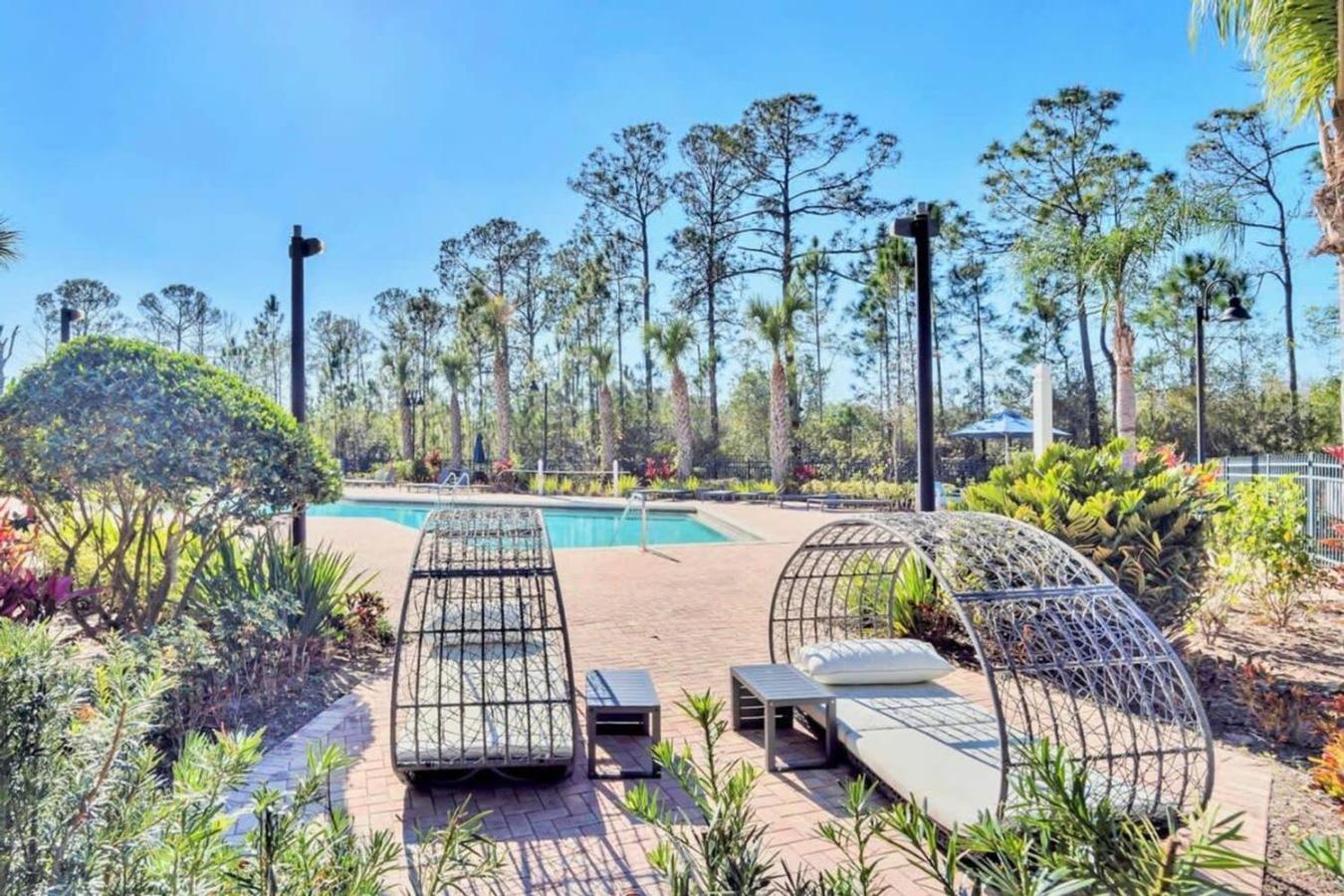 Near Disney - 3Br Condo - Games Pool & Sauna Орландо Экстерьер фото